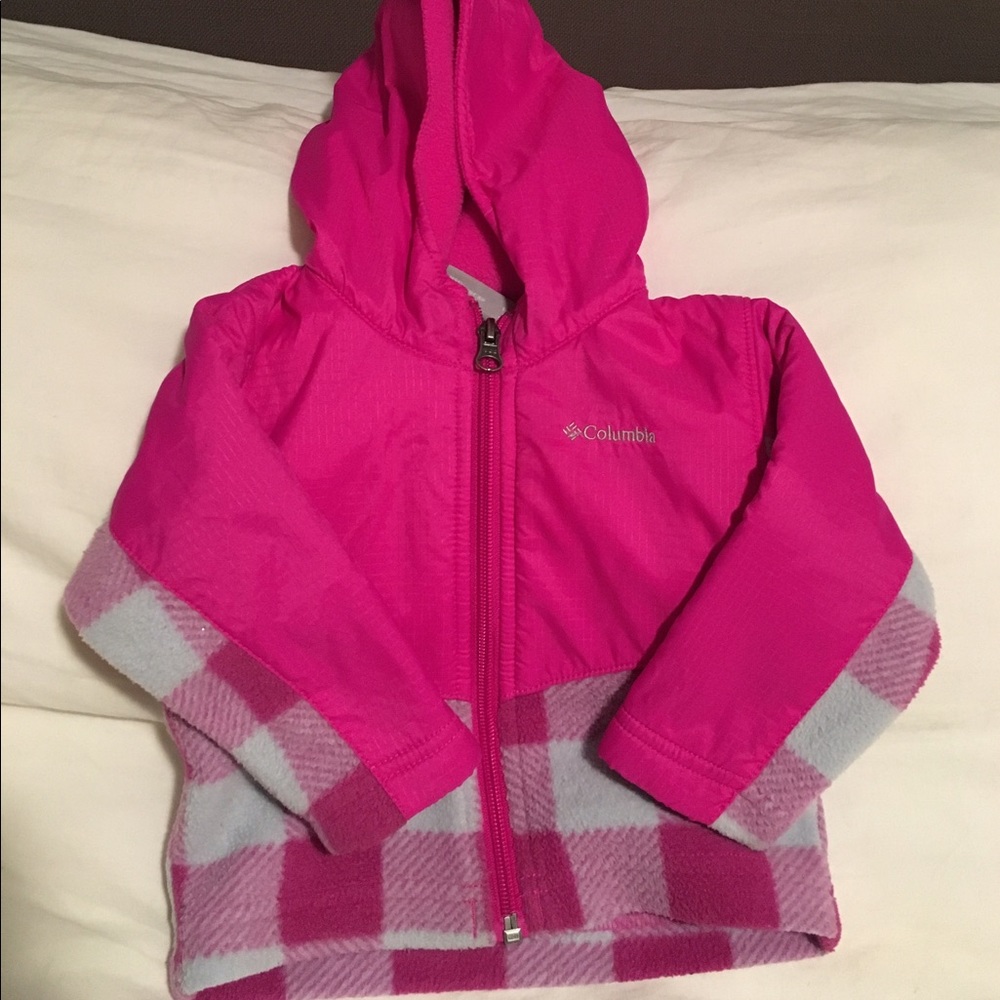Baby girls Columbia Jacket. Good condition.
