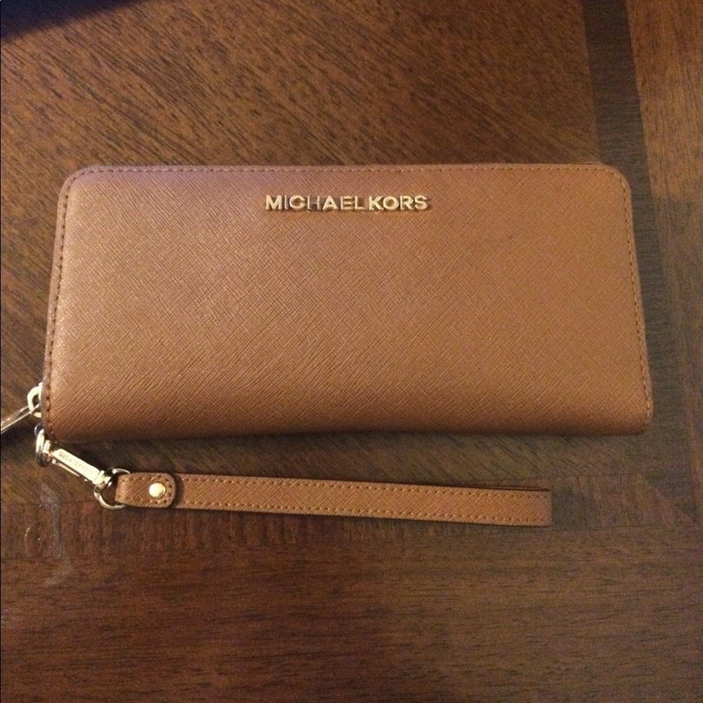 Authentic MK Wristlet