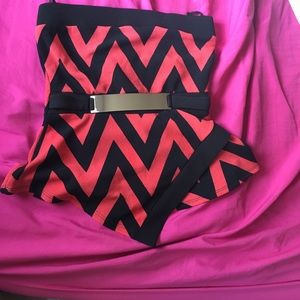 Cute strapless shirt