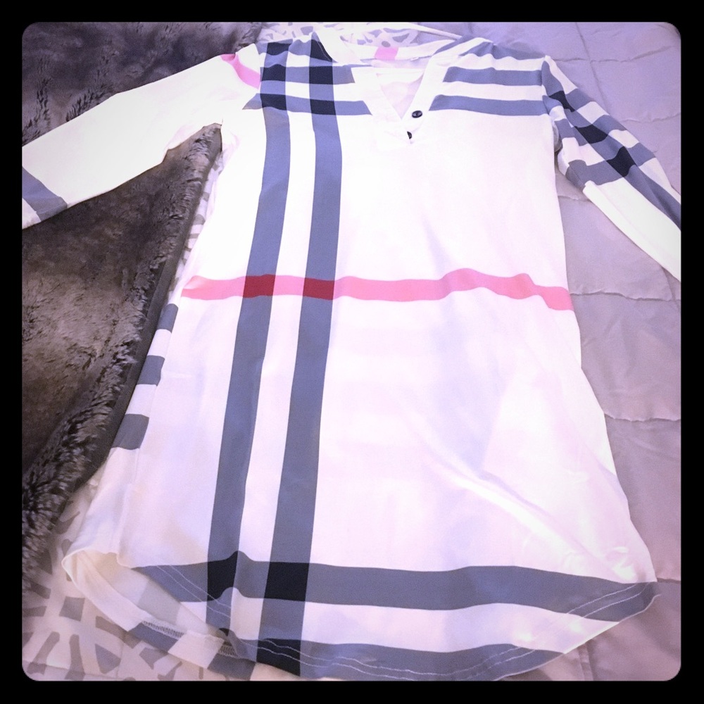 Long sleeve dress or wear with leggings