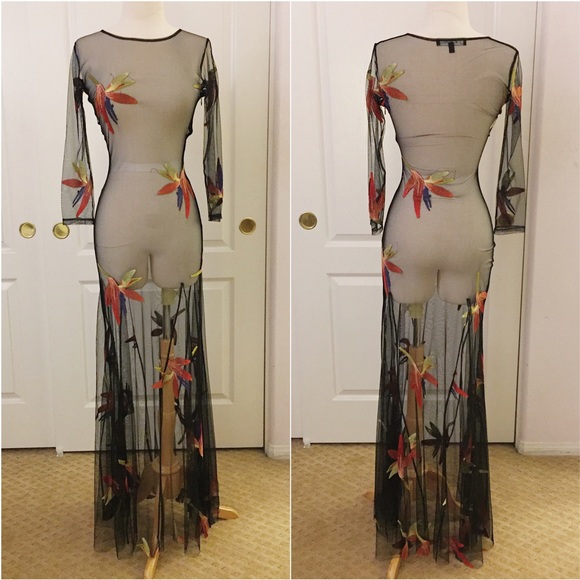 SOLD - For Love & Lemons Birds of Paradise Dress - Picture 2 of 7