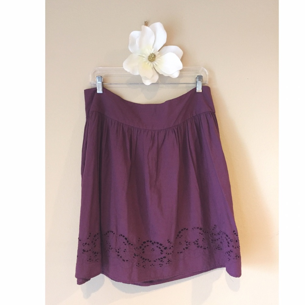 Mimi Chica eyelet skirt