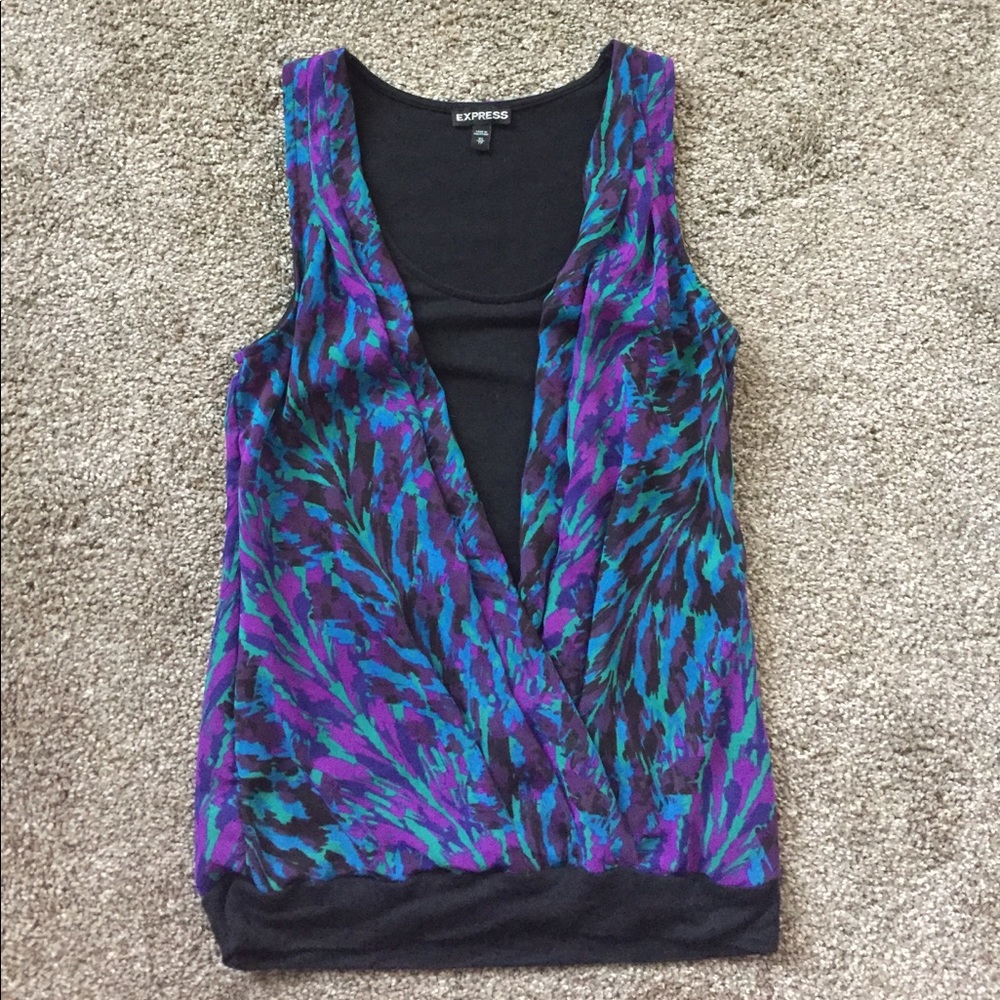 Express layered tank top