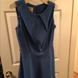 Dress barn navy blue dress