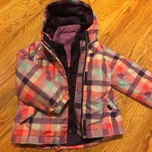 Cherokee 2 for 1 coat size 5t