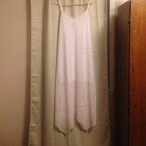 White lace dress super cute comes w/ belt