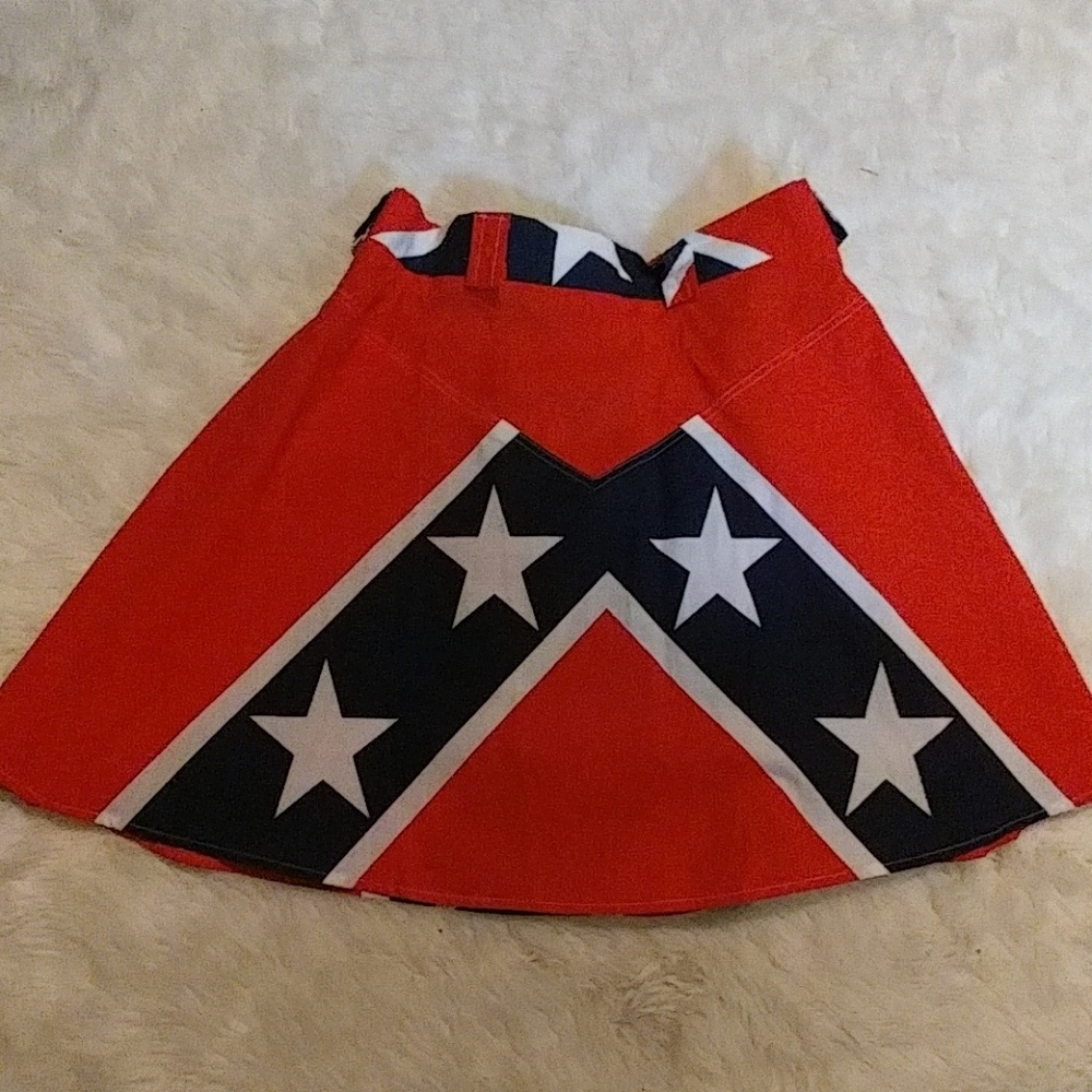 Cavilier Shoppe Rebel Flag Skirt (L)