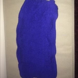 Navy blue Bando stretchy