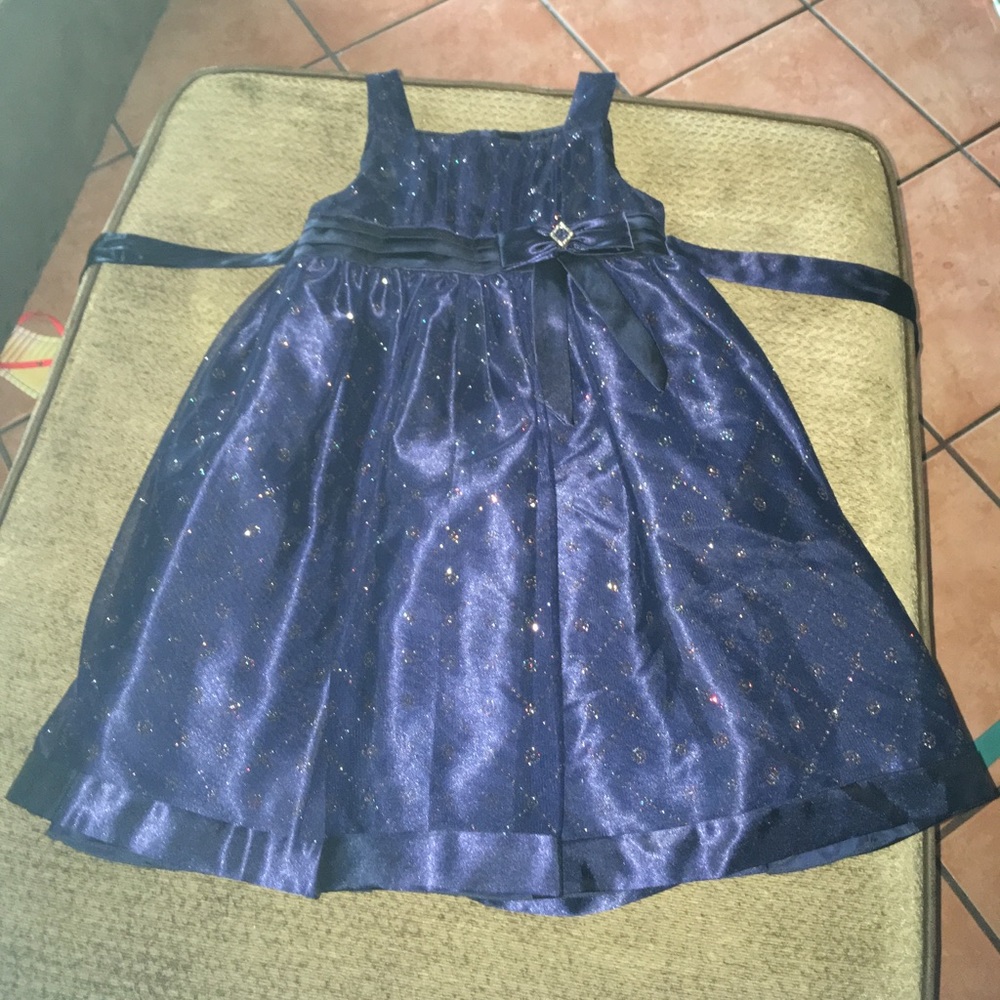 A navy blue dress with glitter. SALE ENDS May 25!!