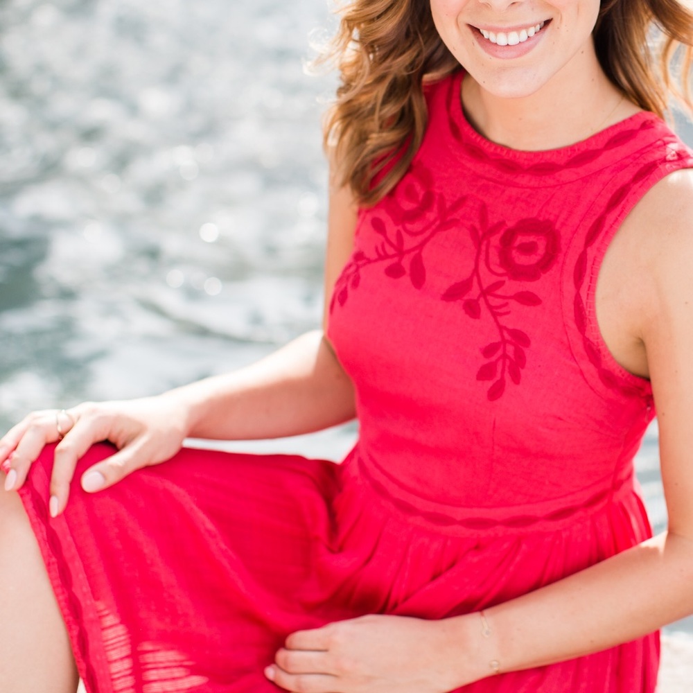 Free People red dress