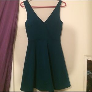 Turquoise Forever 21 dress