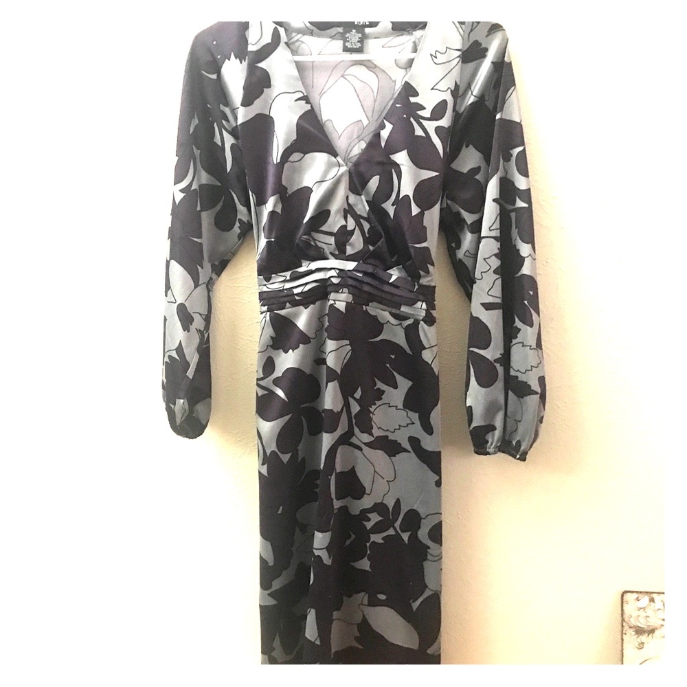 Beautiful purple and grey dress