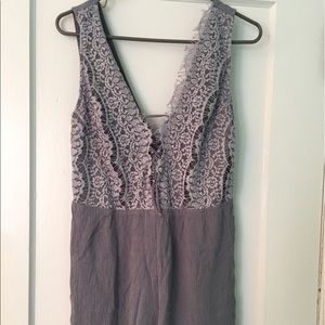 Lace romper