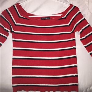 Kendall and Kylie off the shoulder top