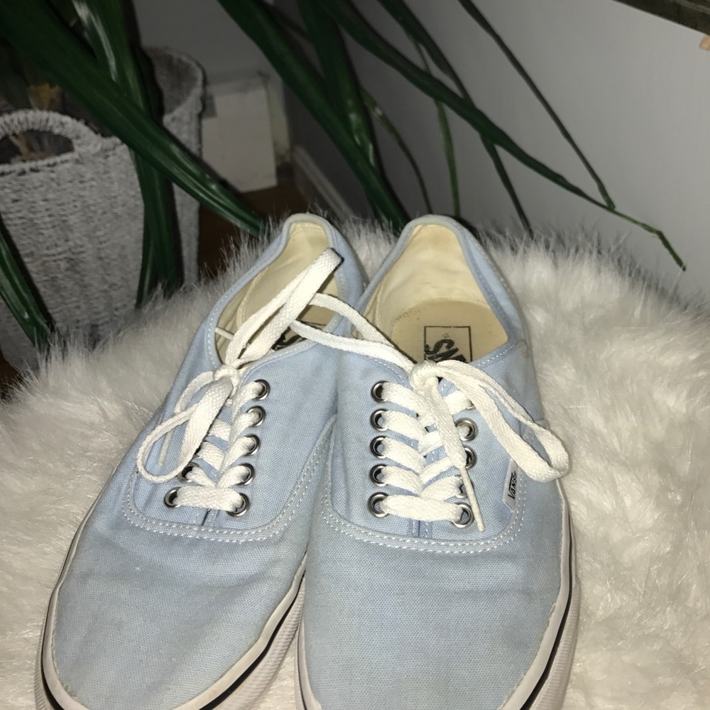 Baby blue vans