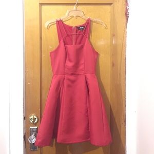 Lulu's Red Cocktail Dress Size small