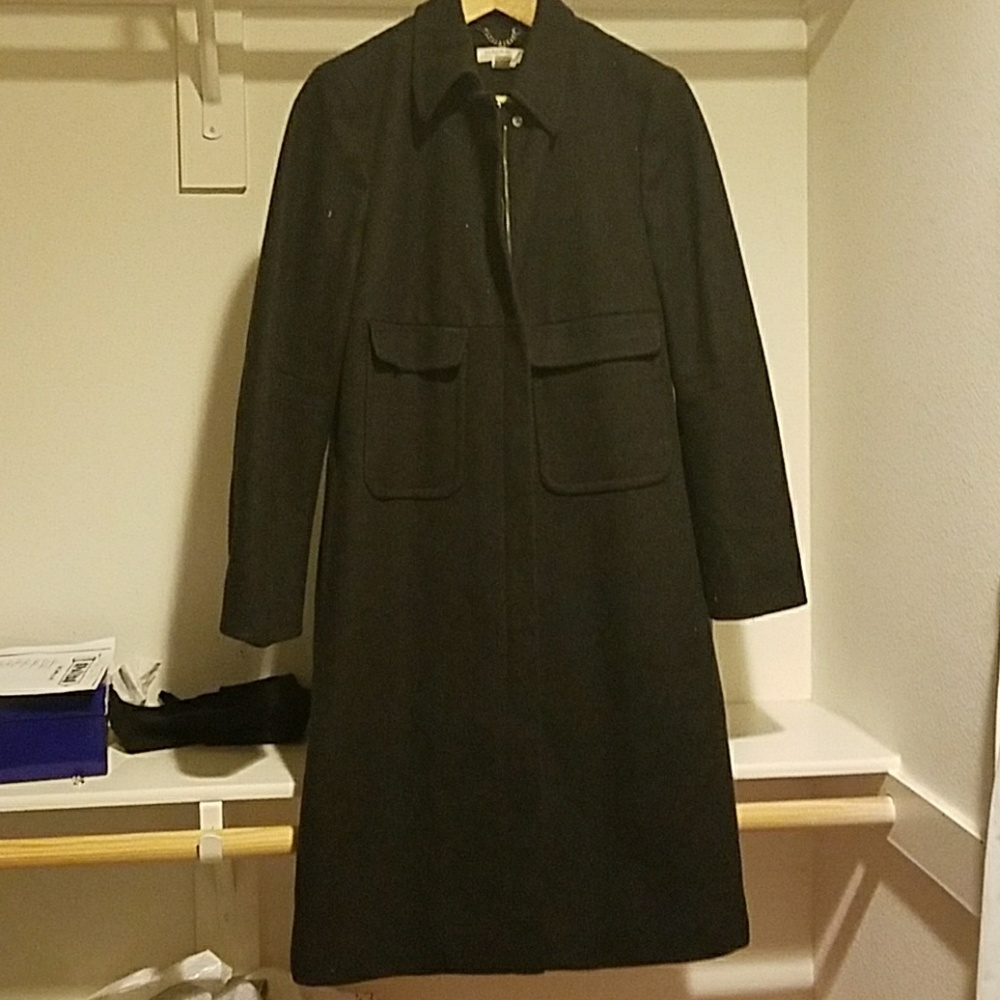 J Crew Wool Winter Coat with Thinsulate Size Small
