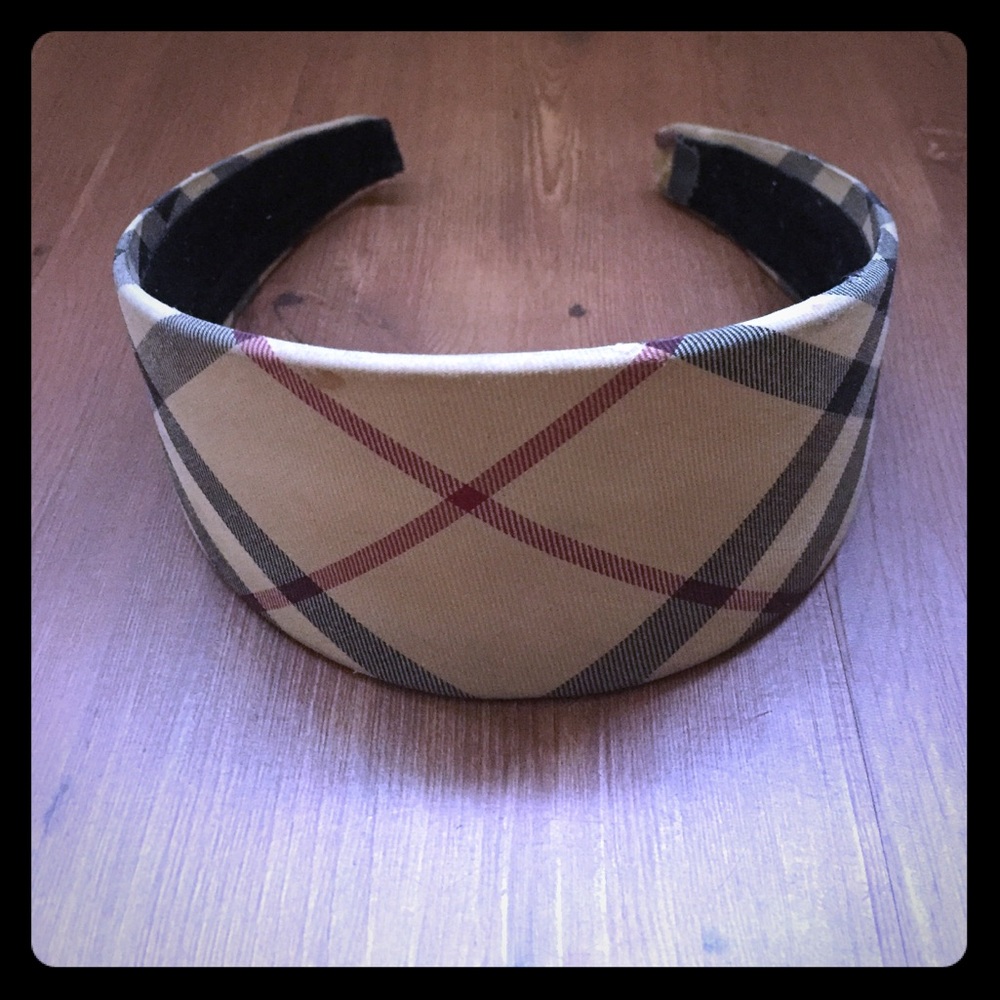 Burberry Nova Check Wide Headband