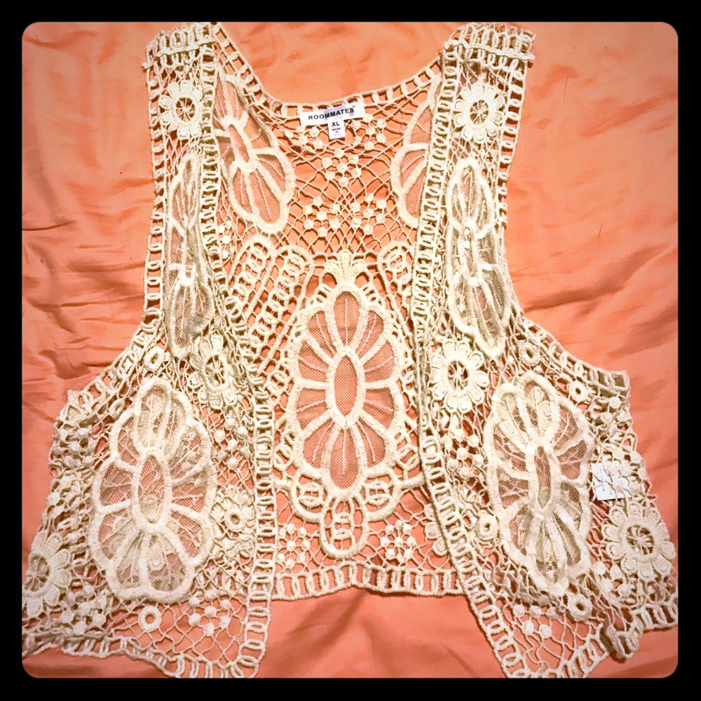 Crochet vest