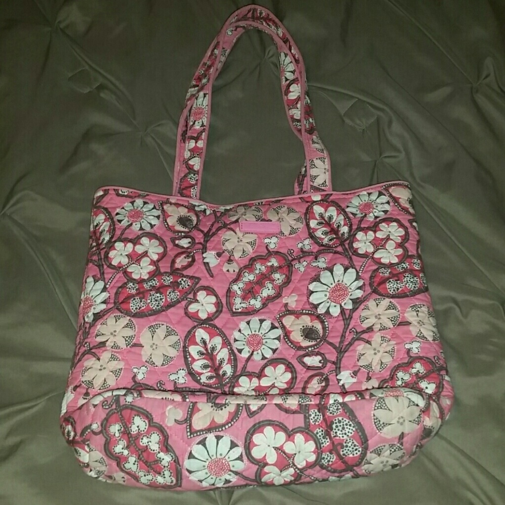EUC! VERA BRADLEY *BLUSH PINK* FLORAL PURSE