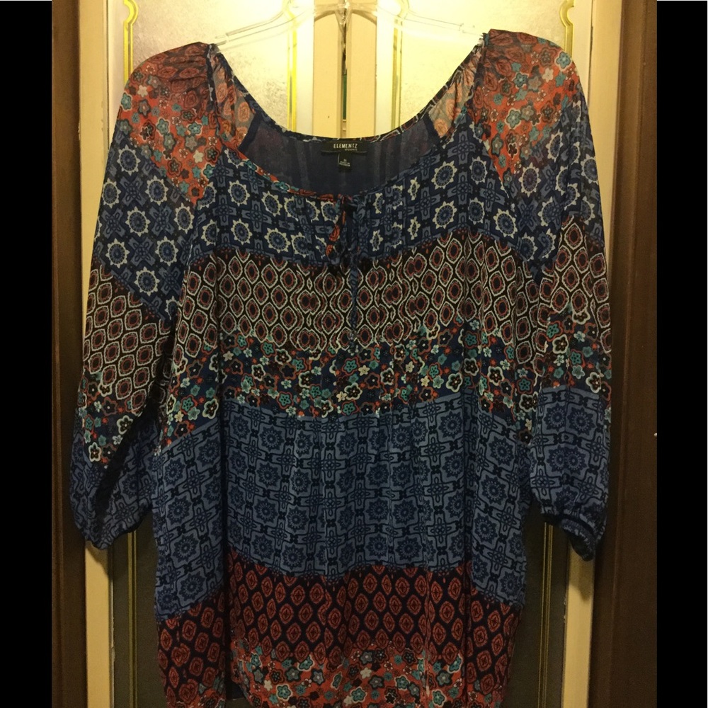 Elementz Multi color top
