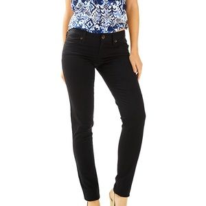 Lilly Pulitzer Black Worth Skinny Jeans