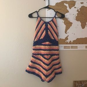 Crochet romper