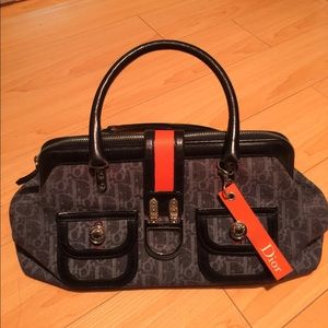 Dior handbag denim authentic