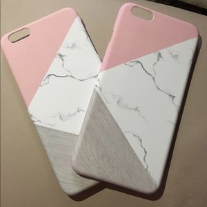 Marble Geometric Pattern Phone Case