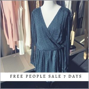 Deep jade NWT Free People dress sz M
