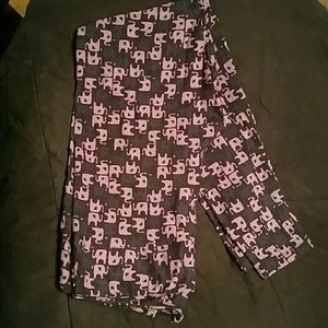 Lularoe TC elephant leggings