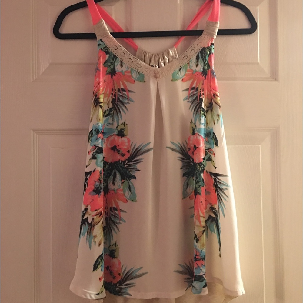 Floral Tank Top