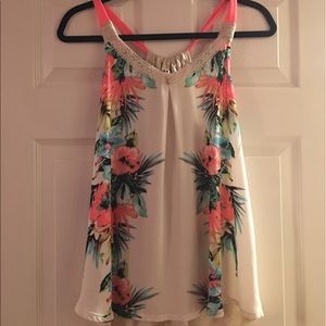 Floral Tank Top
