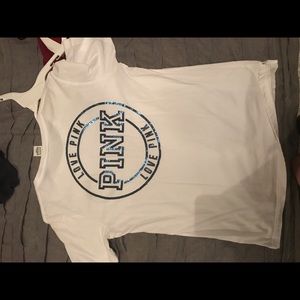 White love pink tshirt