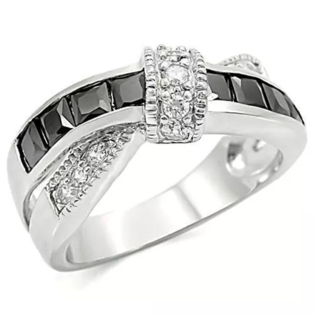 Simulated black onyx ring - Picture 2 of 5