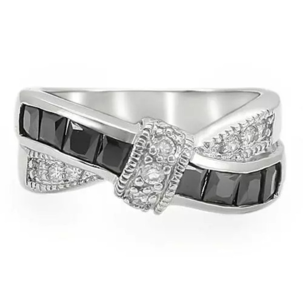 Simulated black onyx ring - Picture 3 of 5
