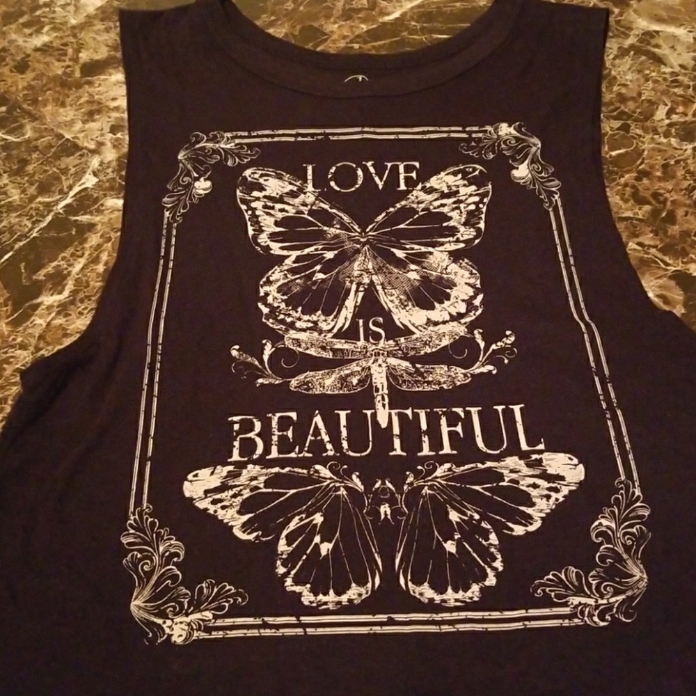 Love Is Beautiful Decree Muscle Tank