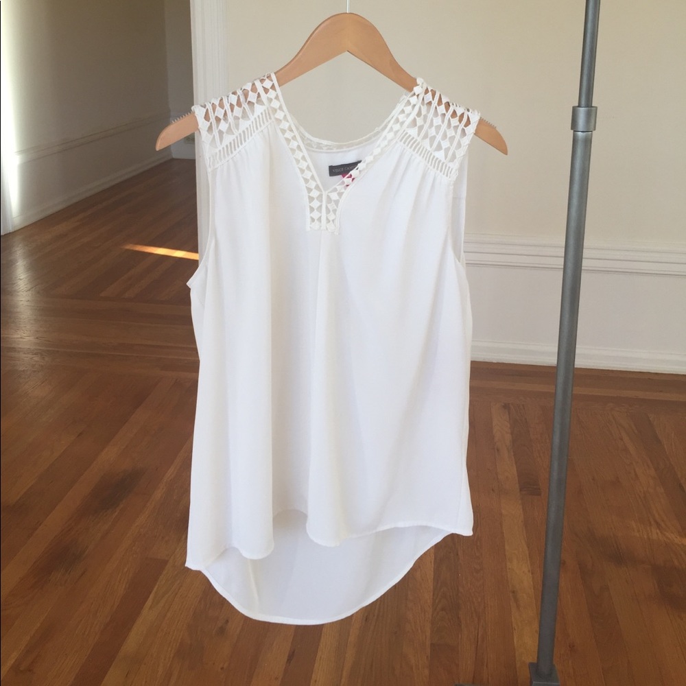 White tank top
