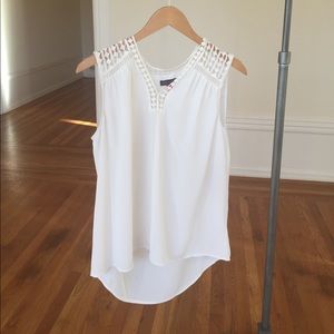 White tank top