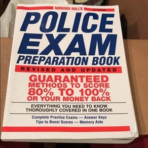Police exam preparation book