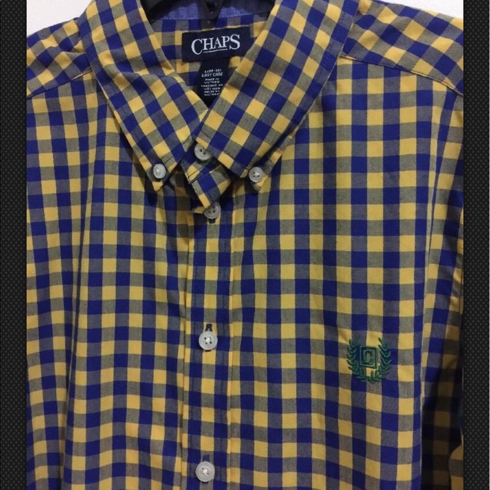 CHAPS BOY BUTTON Up  SHIRT$38.00