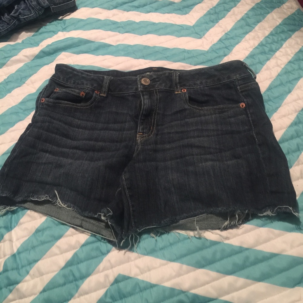 Dark Wash AE Shorts