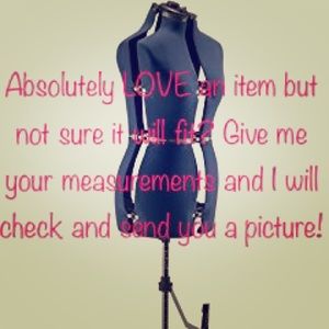 Love an item but afraid it might not fit?