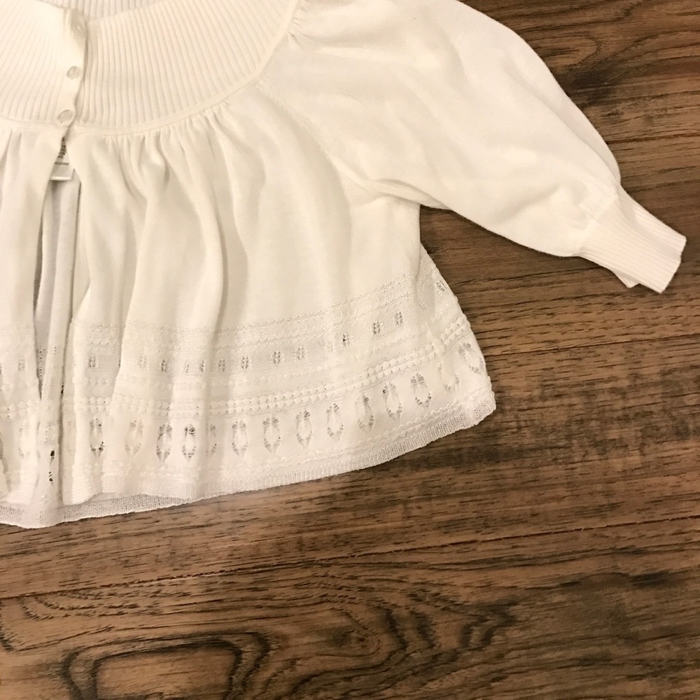 White Lace Shrug