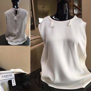 Sleeveless LANVIN shirt