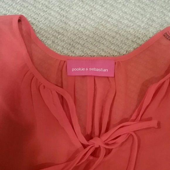 Pookie & Sebastian Sheer Blouse - Picture 3 of 5