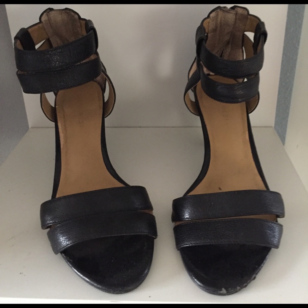 Black Nine West Sandals