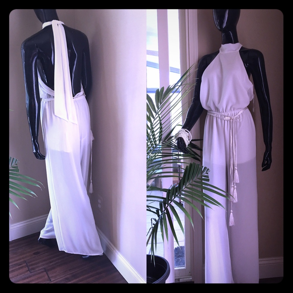 White jumpsuit