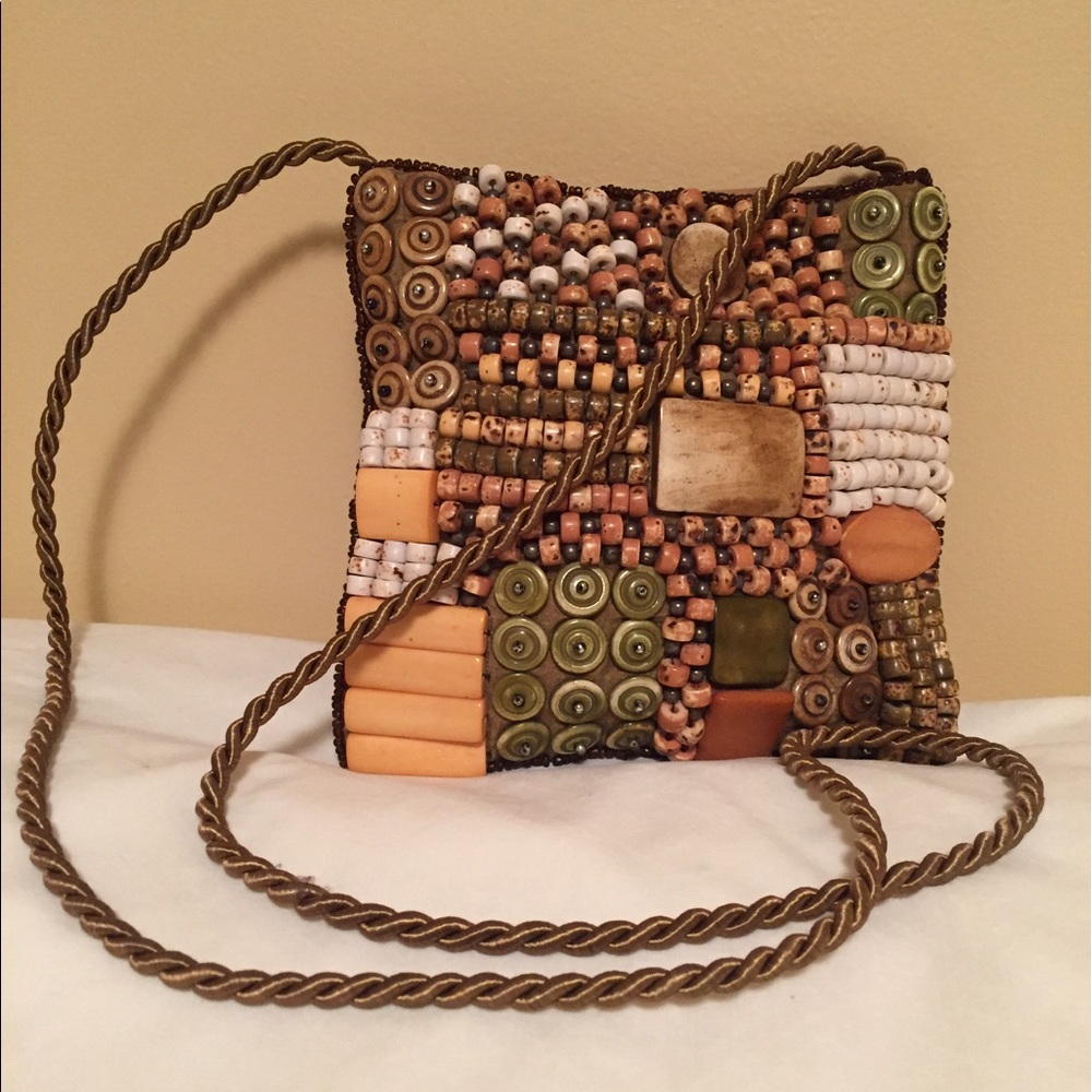 Exotic Boho Beaded Mini Bag
