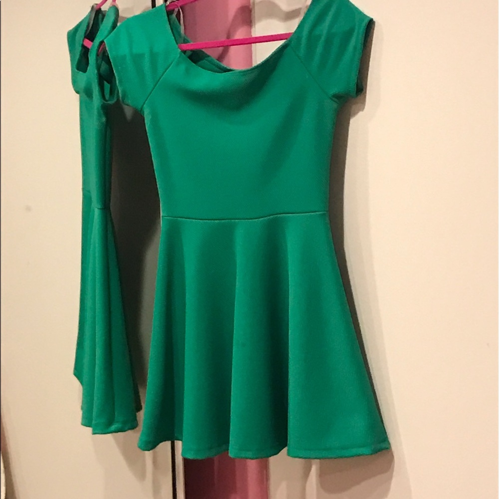 Wet seal green cute dress